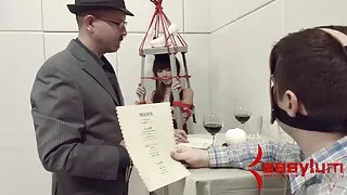아름다운 갈색 머리 에 순서 의 차례 스틱 인종 간 포르노 그 조개 에 이 음경의